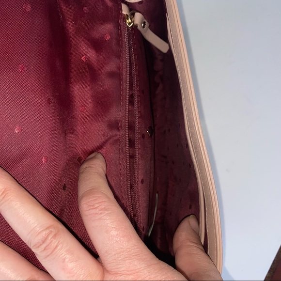 Kate Spade Reese Park Marci Handbag purse Pink - Picture 7 of 12